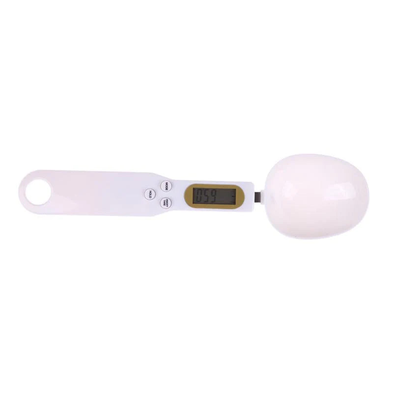 LCD Digital Kitchen Scale - Electronic Measuring Spoon for Cooking, Food Weight, Grams, Coffee, Tea, and Sugar