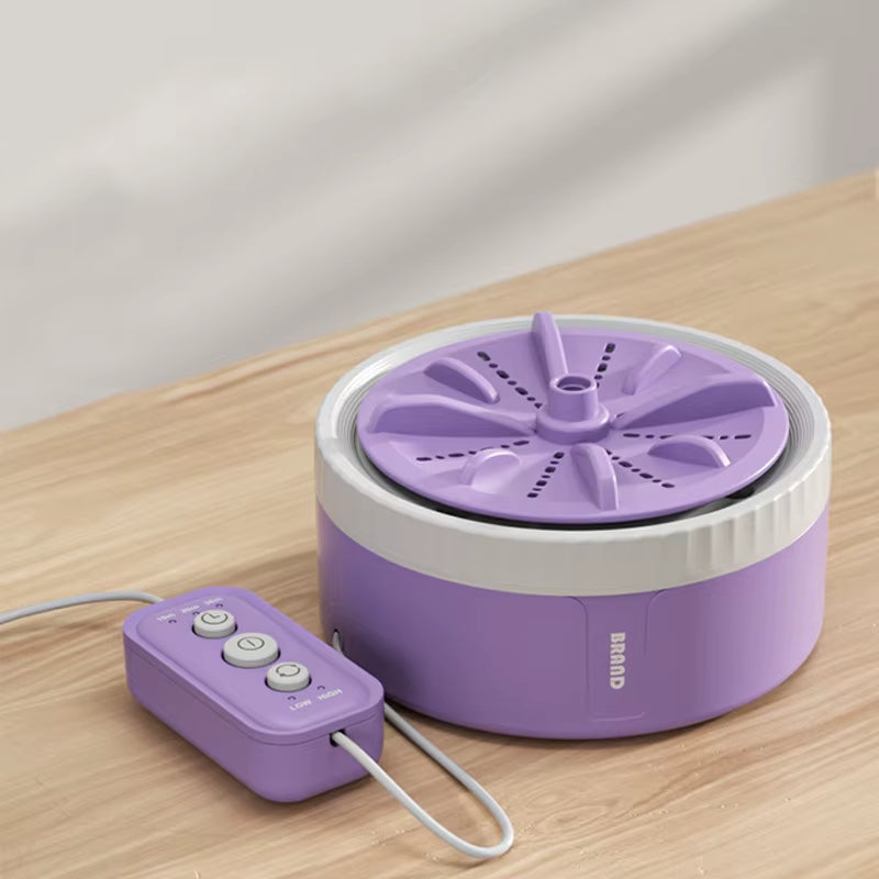 3-Speed Compact USB Portable Washing Machine for Underwear and Socks - Ideal for Travel