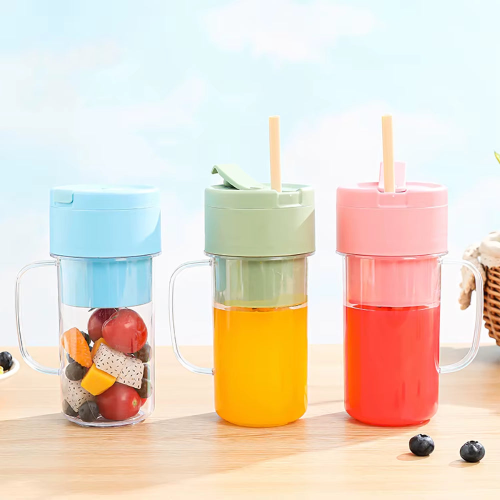 Portable Electric Juicer and Blender for Home and Outdoor Use