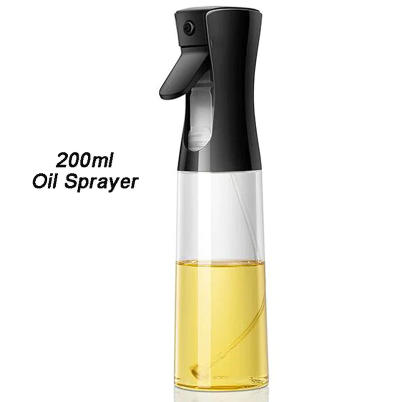 210ML Olive Oil Sprayer for BBQ and Baking - Versatile Oil and Vinegar Dispenser for Kitchen and Salad Use