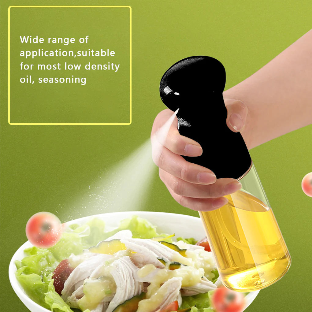 210ML Olive Oil Sprayer for BBQ and Baking - Versatile Oil and Vinegar Dispenser for Kitchen and Salad Use