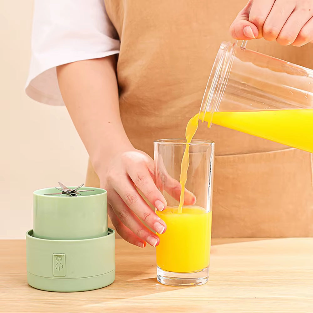 Portable Electric Juicer and Blender for Home and Outdoor Use