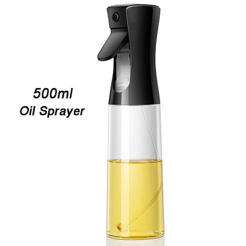210ML Olive Oil Sprayer for BBQ and Baking - Versatile Oil and Vinegar Dispenser for Kitchen and Salad Use