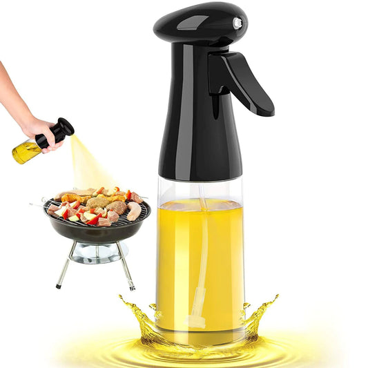 210ML Olive Oil Sprayer for BBQ and Baking - Versatile Oil and Vinegar Dispenser for Kitchen and Salad Use