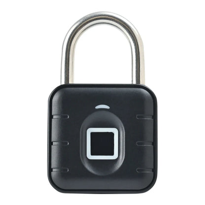 Smart Biometric Fingerprint Keyless Door Lock - Portable Anti-Theft USB Rechargeable Security Padlock for Luggage, Cases, and Drawers