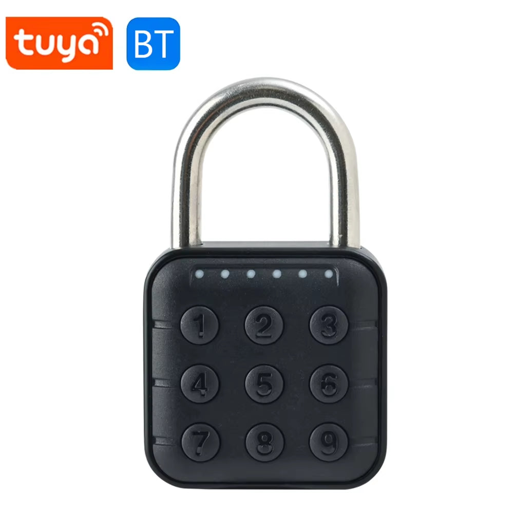 Smart Biometric Fingerprint Keyless Door Lock - Portable Anti-Theft USB Rechargeable Security Padlock for Luggage, Cases, and Drawers