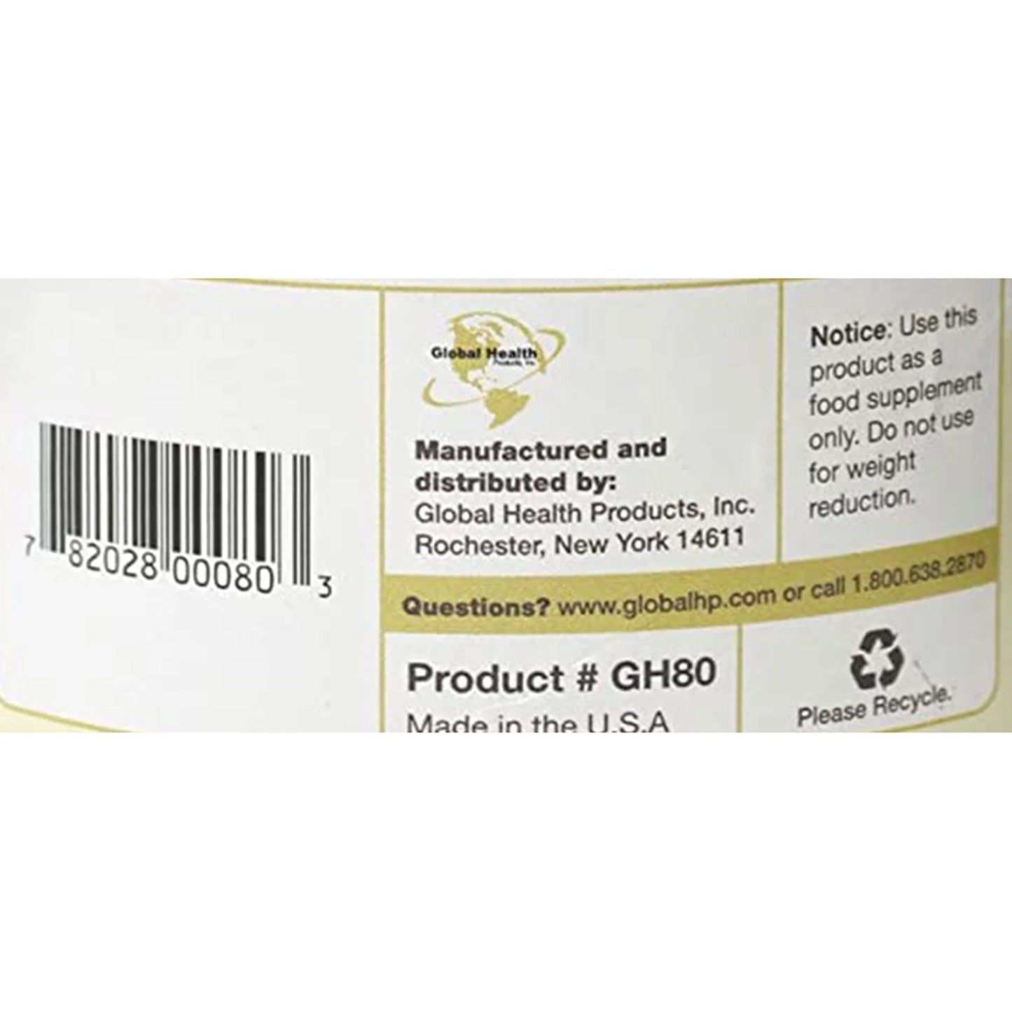 Oral Supplement Unflavored 10 Oz. Can