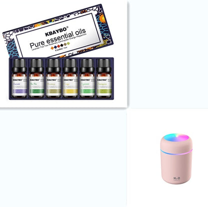 Humidifier with essential oils set