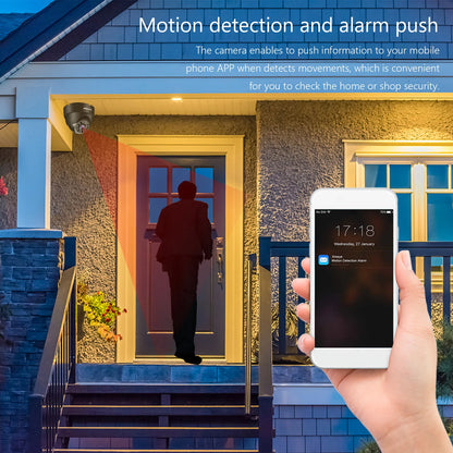 1080P Full HD Outdoor Surveillance Camera with 2MP Resolution, AHD Technology, Infrared Night Vision, and Motion Detection