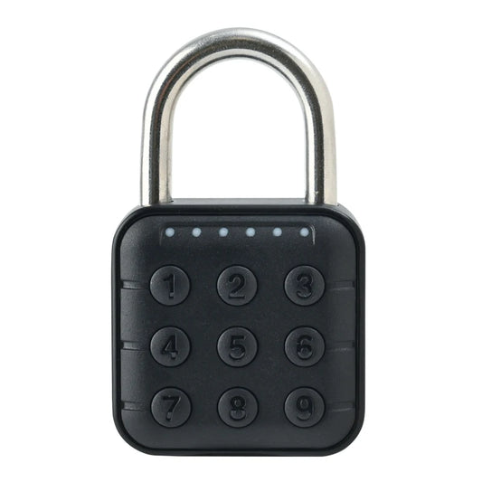 Smart Biometric Fingerprint Keyless Door Lock - Portable Anti-Theft USB Rechargeable Security Padlock for Luggage, Cases, and Drawers