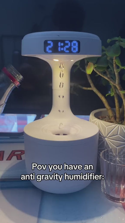 anti gravity water droplets humidifier
